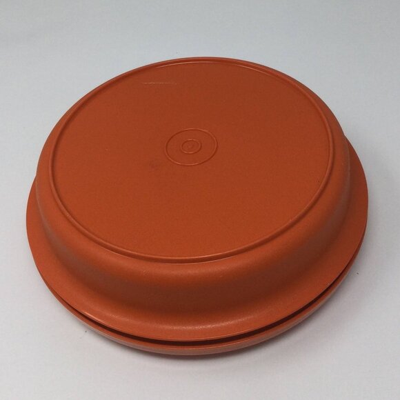 Vintage Tupperware Seal and Serve Bowl Orange - Picture 5 of 8